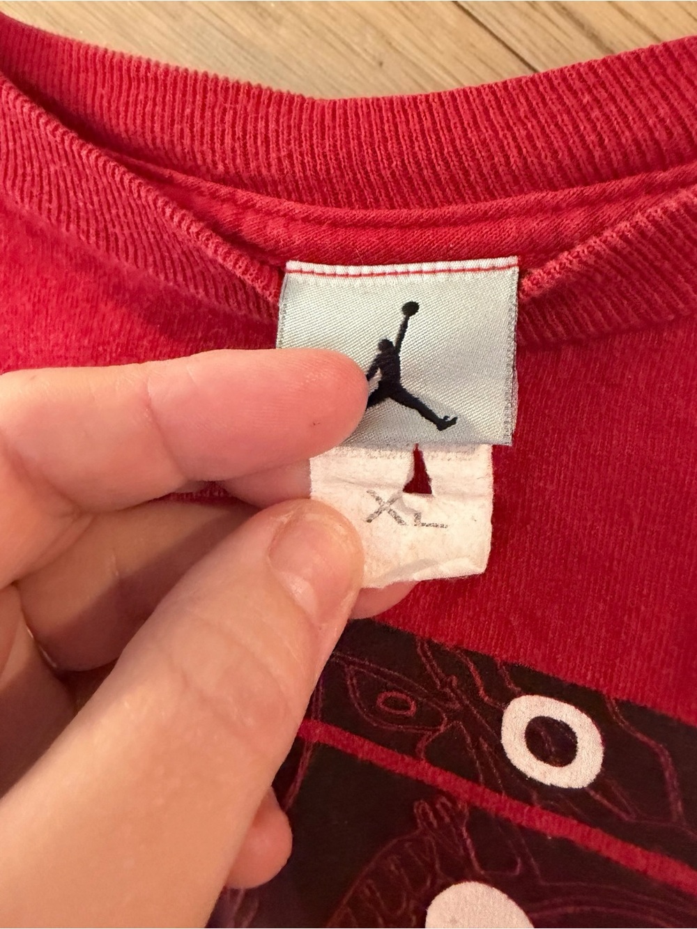Jordan Jumpman Become Legendary Graphic Tee Youth XL Red - Picture 2 of 7